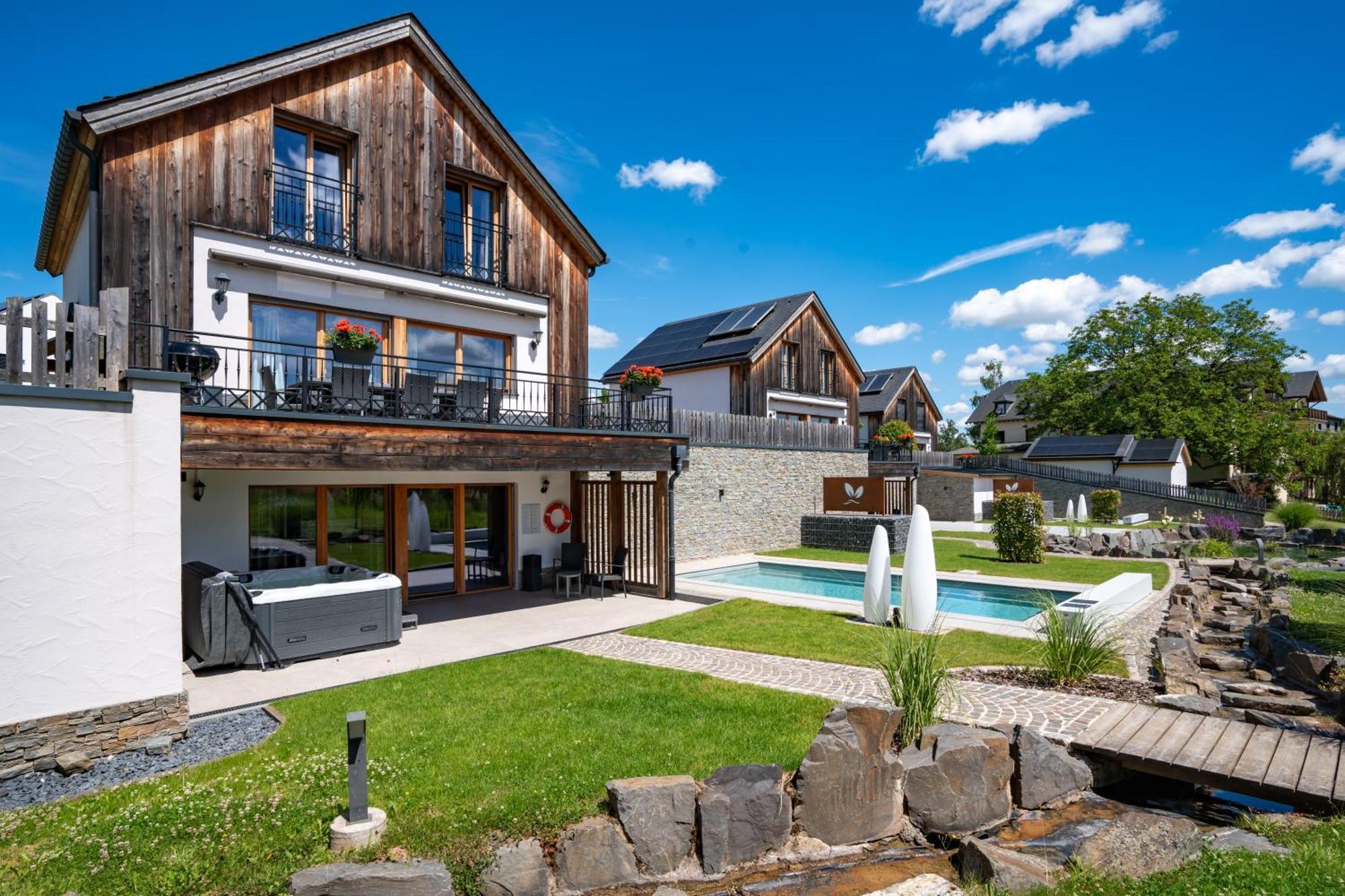 Chalets Petry Spa & Relax Bettel Ngoại thất bức ảnh