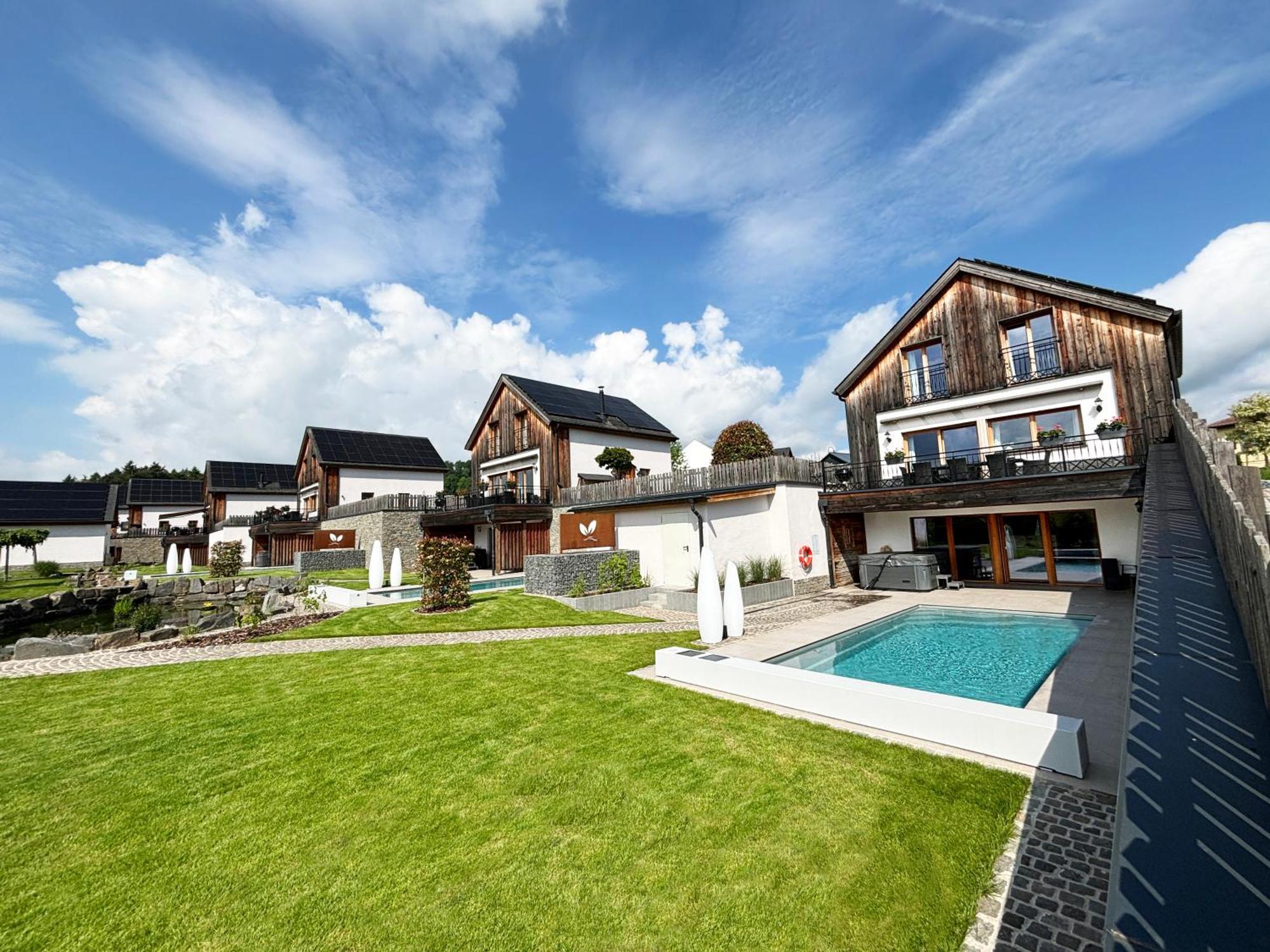 Chalets Petry Spa & Relax Bettel Ngoại thất bức ảnh